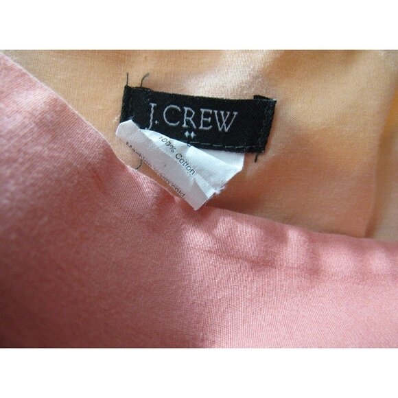 J Crew Peach Flutter Pocket Skirt Cotton Poplin 0 23903 - Picture 4 of 4